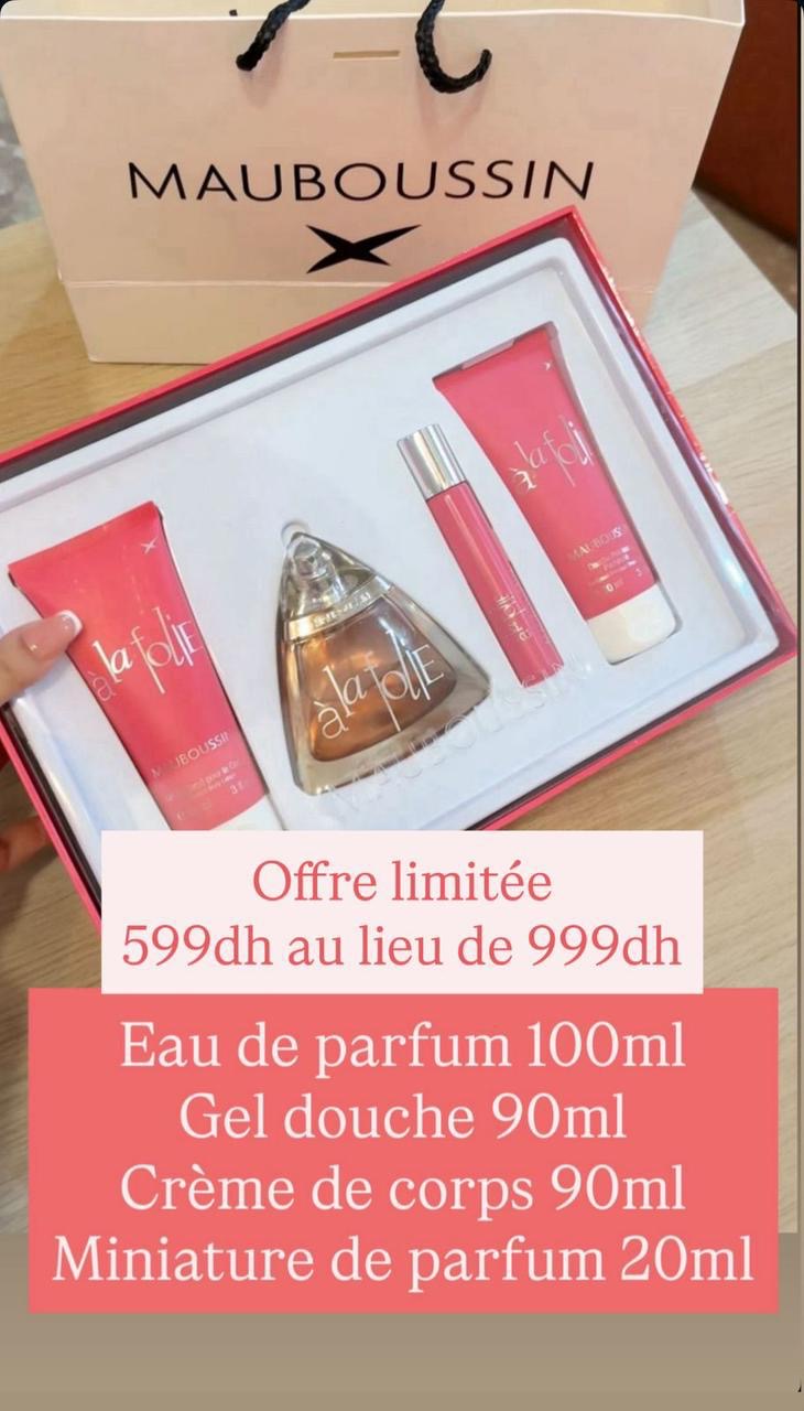 A LA FOLIE COFFRET PRESTIGE