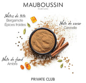 PRIVATE CLUB EAU DE PARFUM 100Ml